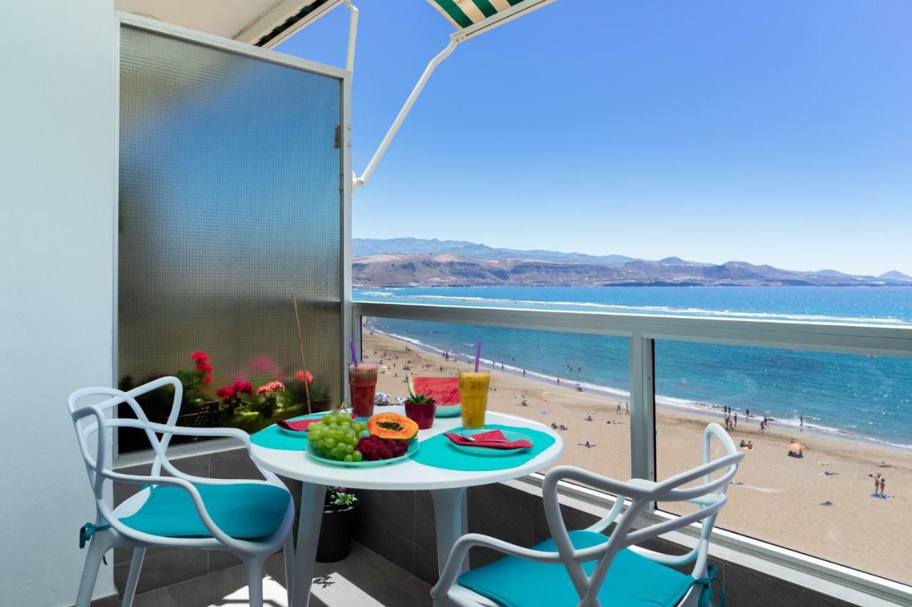 Appartamento Frontline With Blue Views Las Palmas de Gran Canaria Esterno foto