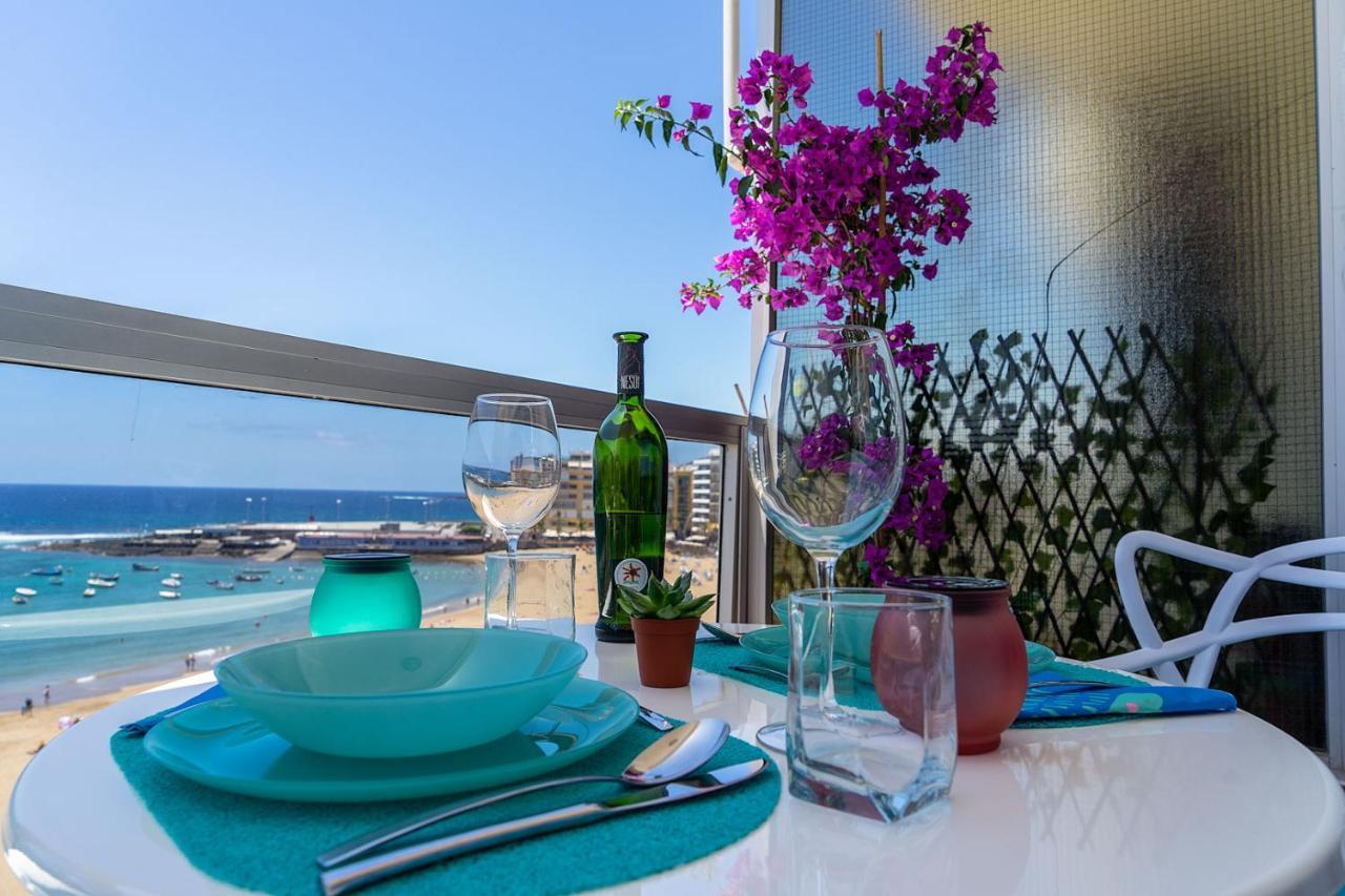 Appartamento Frontline With Blue Views Las Palmas de Gran Canaria Esterno foto